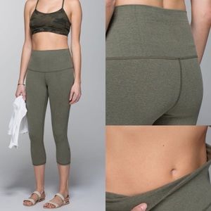 EUC🍋Cotton WU Roll Down Crop